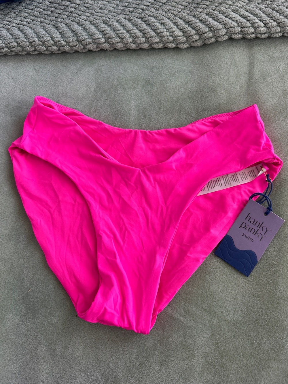 Hanky Panky Hot Pink Bikini Bottom